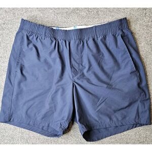 Birdie Bound Men's Lined Shorts Drawstring Waist Pockets Size Large Blue‎